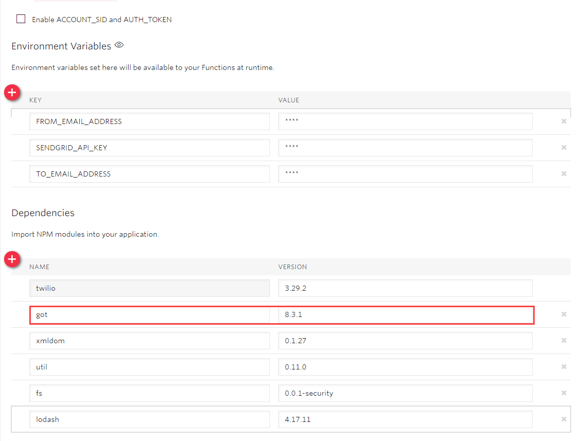 Twilio Screenshot 1 alt text