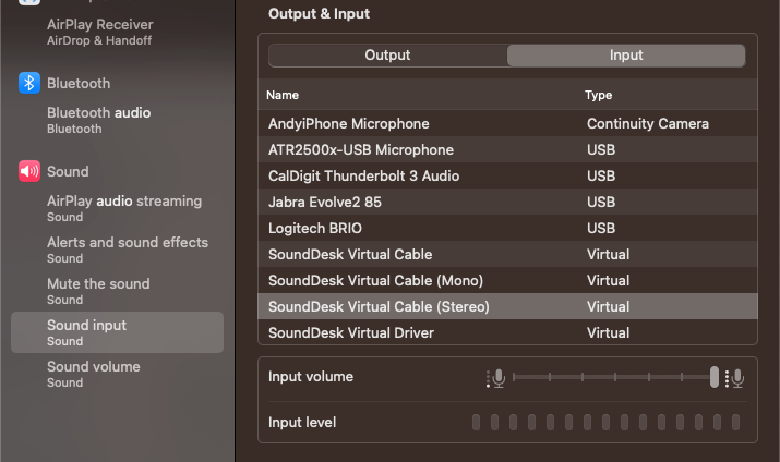 Mac Sound Settings Input Mac Sound Settings Input