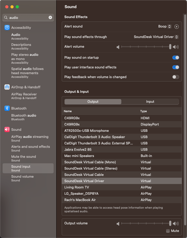 Mac Sound Settings Output Mac Sound Settings Output