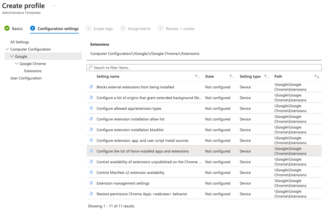 Install Extension Silently