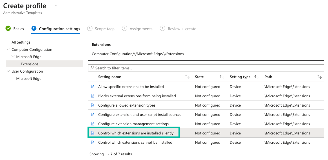 Install Extension Silently