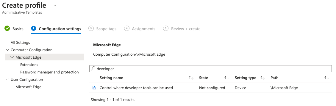 Disable Developer Tools